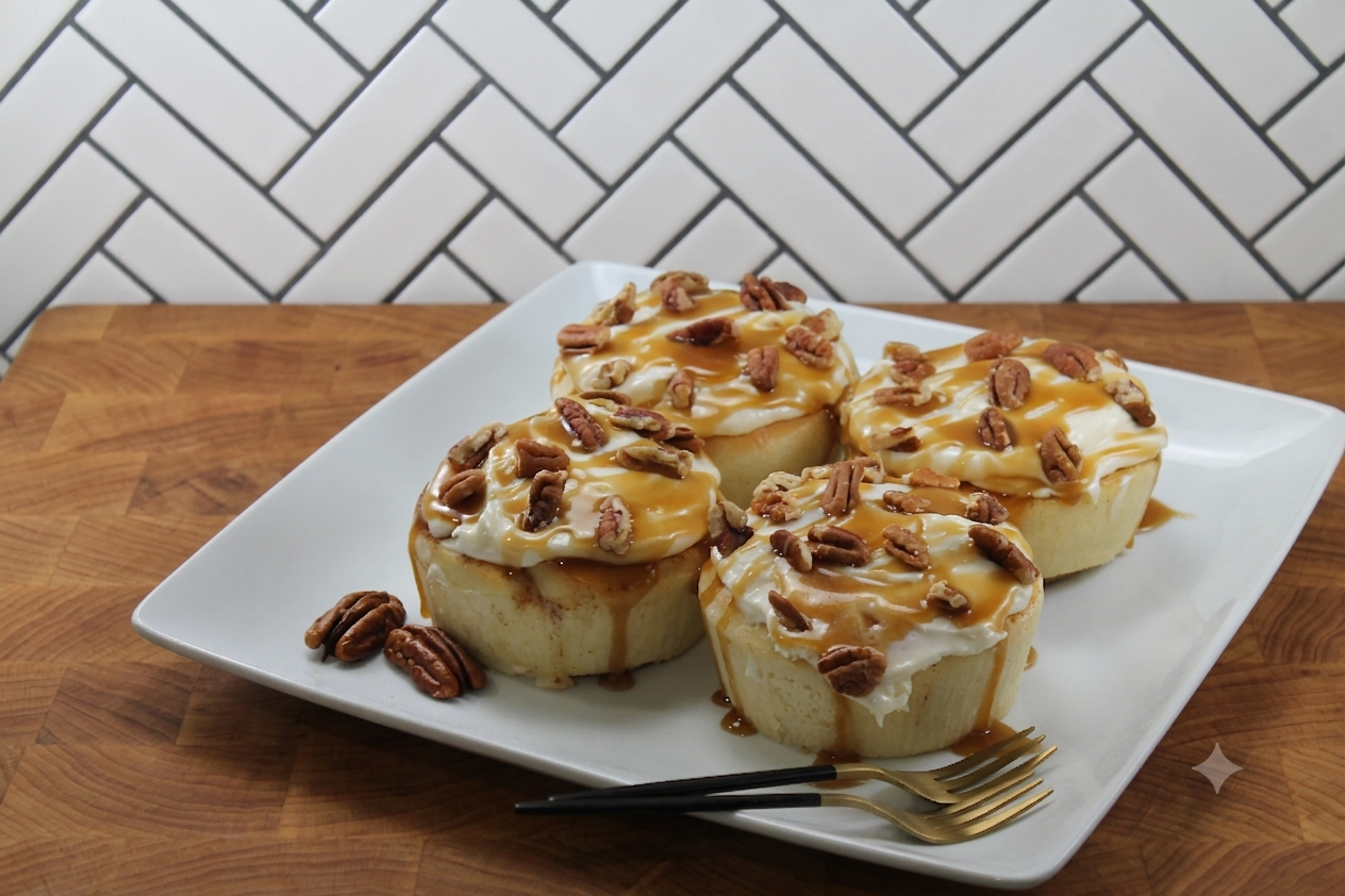 Brown Butter Caramel Cinnamon Roll - Image 2