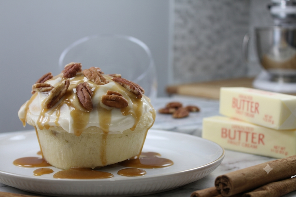 Brown Butter Caramel Cinnamon Roll