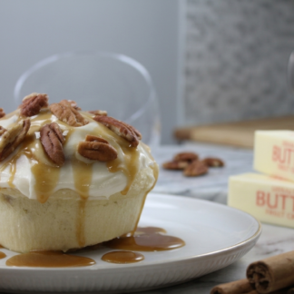 Brown Butter Caramel Cinnamon Roll