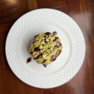 Dubai Chocolate Cinnamon Roll