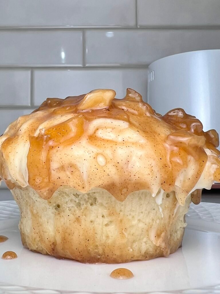 Caramel Apple Cinnamon Roll
